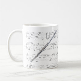 Mugg - flöjt med notblad