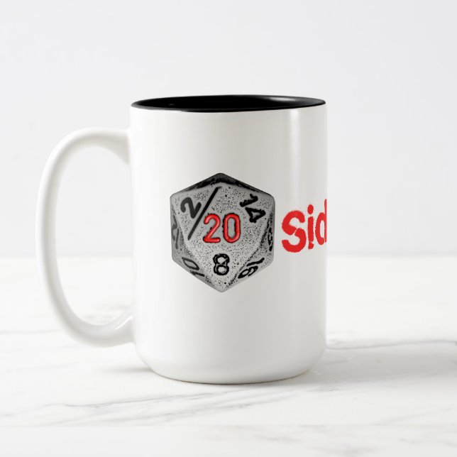 Mugg för 20 sidlekar (Vänster)