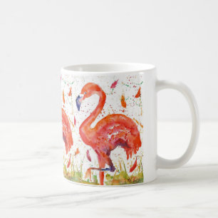 Mugg för 3 Flamingo