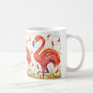 Mugg för 3 Flamingo