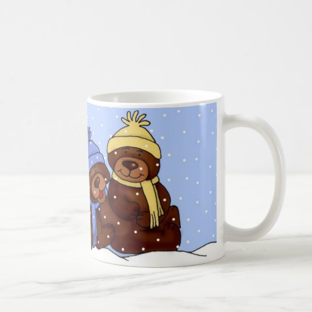 mugg för 4 björnfamiljjul (Höger)