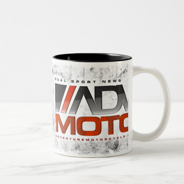Mugg för ADVMoto tidskriftkaffe (Höger)
