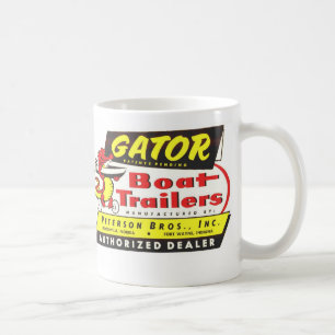 Mugg för alligatorsläpkaffe