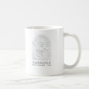 Mugg för AmbrosiaZeuslogotyp