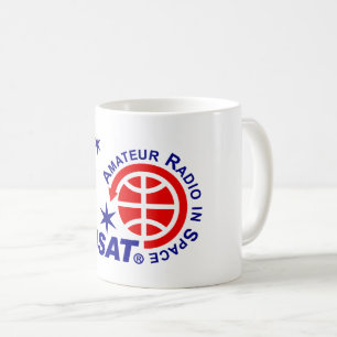 Mugg för AMSAT-logotypkaffe