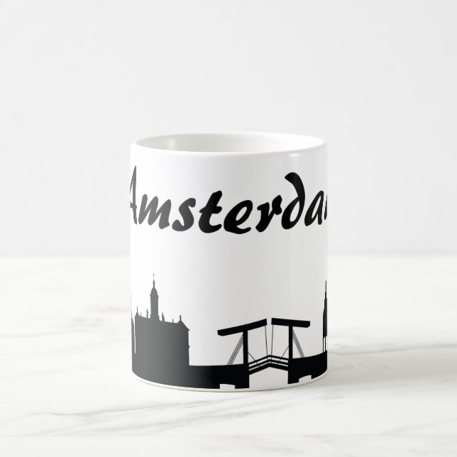 Mugg för Amsterdam Landmarkgåva (Center)
