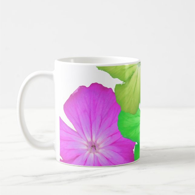 mugg för anpassadeblommabarn (Vänster)