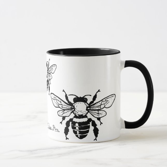 Mugg för ApisMellifera Honeybee (Höger)