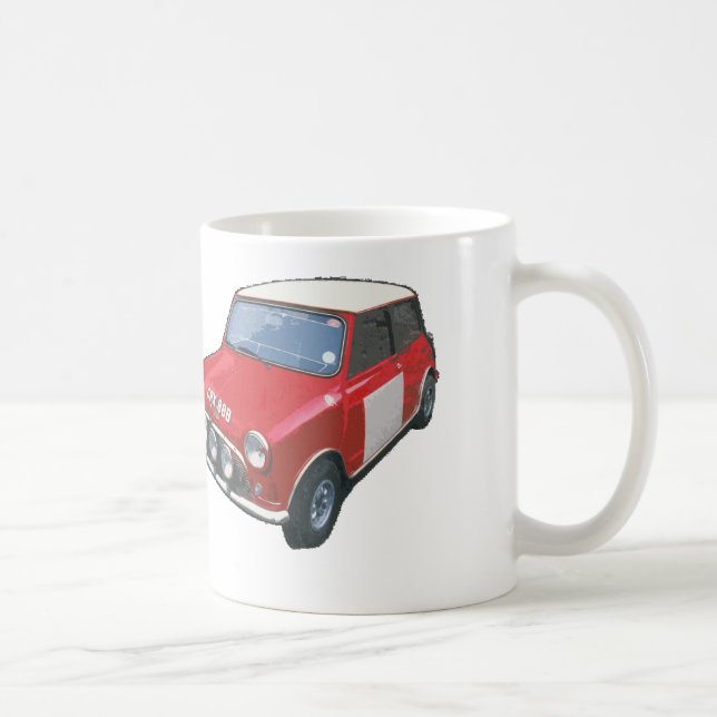 Mugg för arbetsAustin mini- Cooper S CRX 88B (Höger)