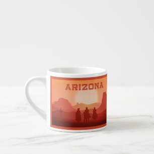 Mugg för Arizona solnedgångespresso Espressomugg