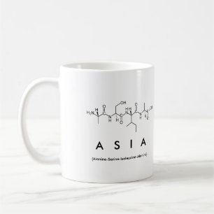 Mugg för Asien peptidenamn