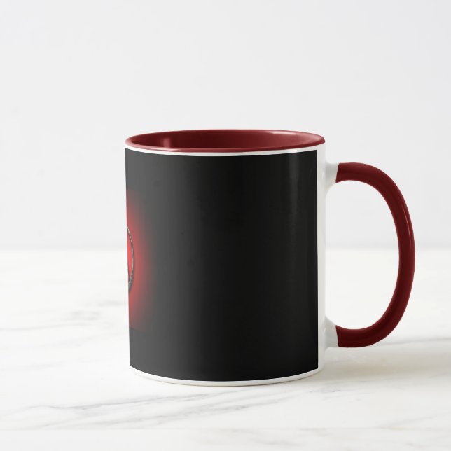 Mugg för ateistsymbolkaffe (Höger)