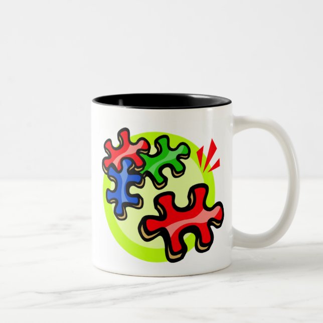 Mugg för Autismmedvetenhetkaffe (Höger)