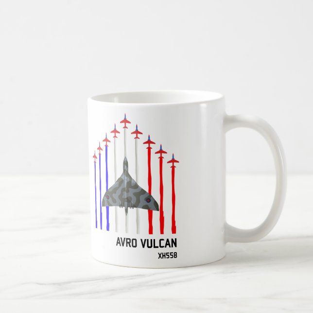 MUGG FÖR AVRO VULCAN - XH558 (Höger)