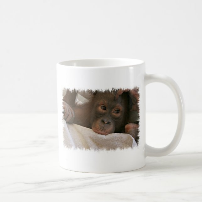 Mugg för babyschimpanskaffe (Höger)