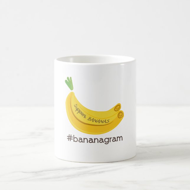 Mugg för #bananagramserviceBANANER (Center)