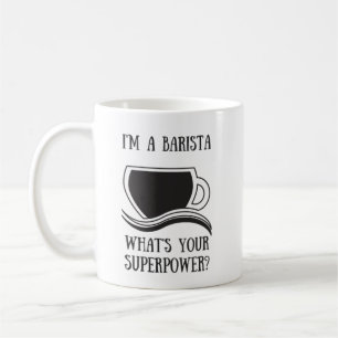 Mugg för Barista Superpowerkaffe