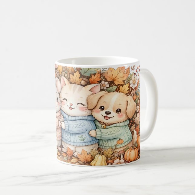 Mugg för bästa vänner och djur till hösten (Framsida höger)