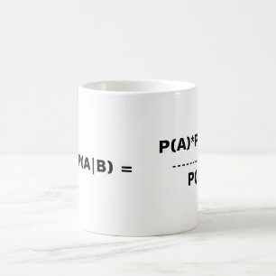 Mugg för Bayes Theorem