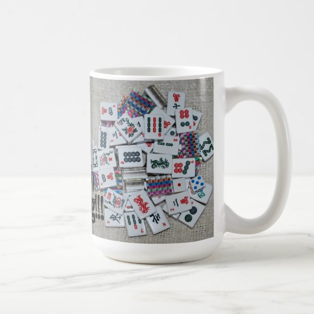 Mugg för Beigemah-jongg (Höger)