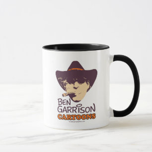 Mugg för Ben garnisontecknad