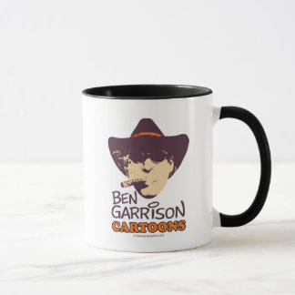 Mugg för Ben garnisontecknad