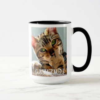 Mugg för Bengal kattCatitude kaffe