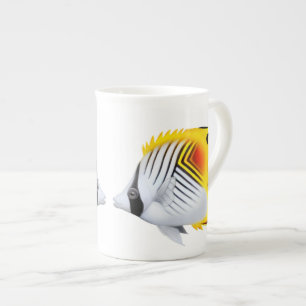 Mugg för benporslin för