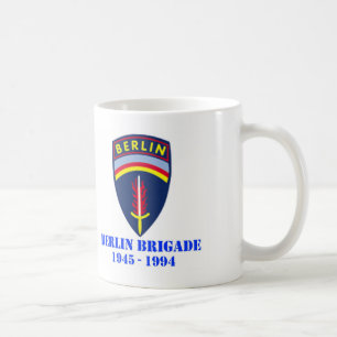 Mugg för Berlin brigadkaffe