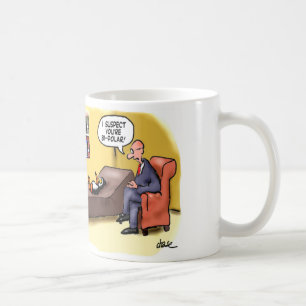 Mugg för Bi-Polar pingvinkaffe