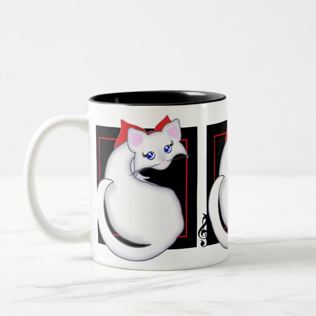 Mugg för Bianca Toon kattungemusik (Vänster)