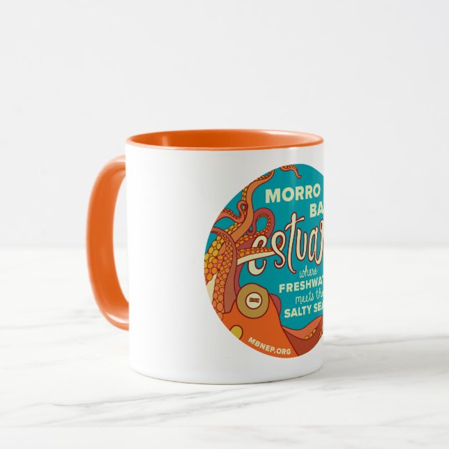 Mugg för bläckfisk för Morro fjärdbred flodmynning (Framsida vänster)