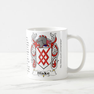 Mugg för Blake familjvapensköld