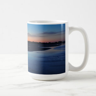 Mugg för blått för fåglar för brygga 3 för P