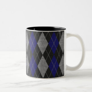 Mugg för blåttArgyle kaffe