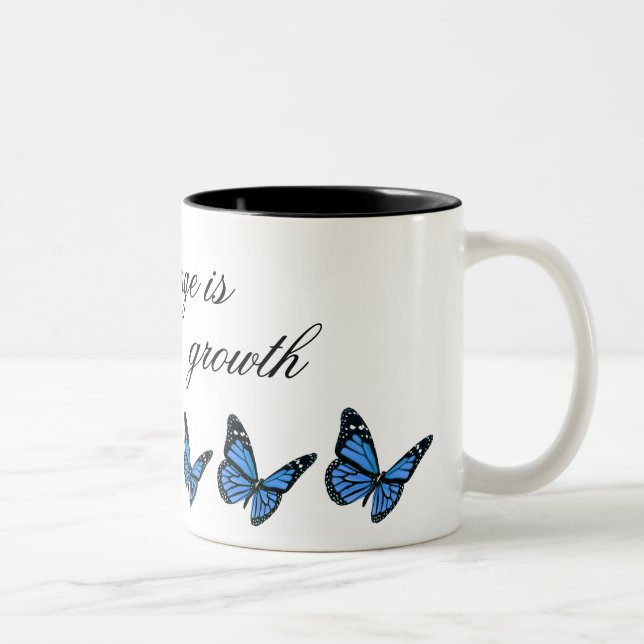 Mugg för blåttfjärilskaffe (Höger)