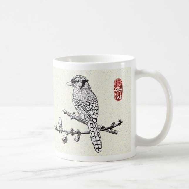 Mugg för blåttJay kaffe (Höger)