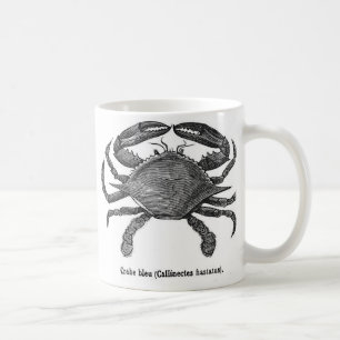 Mugg för blåttkrabbakaffe