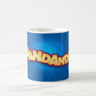 Mugg för blåttPandanda logotyp