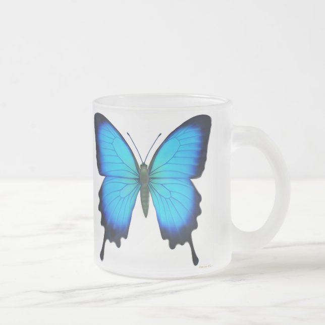 Mugg för blåttUlysses fjäril (Höger)