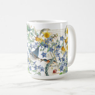 Mugg för blommor för pingstlilja för Audubon