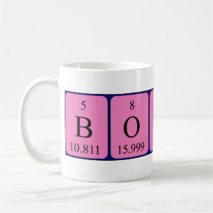 Mugg för Bobby periodisk bordnamn