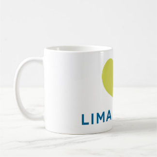 Mugg för böna för LIMA designlogotyp