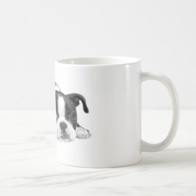 Mugg för Boston Terriervalp (Höger)