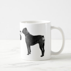 Mugg för boxarehundkaffe