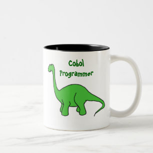 Mugg för BP Cobol programmerareDinosaur