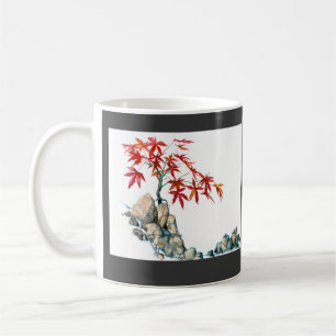 Mugg för bröllop för PMACarlson röd lönnBonsai