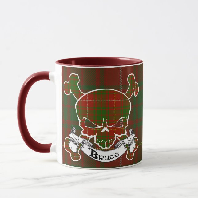 Mugg för Bruce Tartanskalle (Vänster)