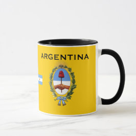 Mugg för Buenos Aires (Argentina) landskapflagga