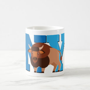Mugg för buffel NY